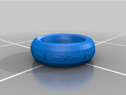 anillo mk1 cambiar tamaño pi eloro 3d print model - Mito3D