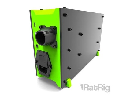 rat rig v-minion - enclosed electronics case ratrigprinters 3d print model - Mito3D