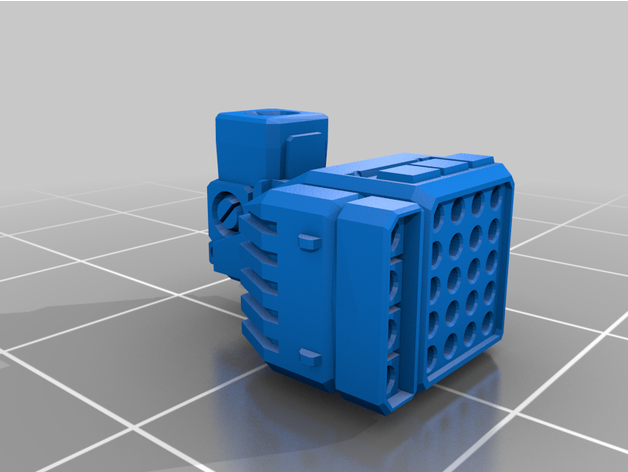 Beschwörer Waffen sibirisch Troll 3D print model - Mito3D