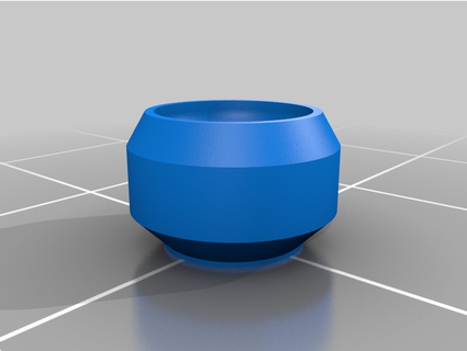 Griffbrett Räder 3dblueprints 3d Blau druckt 3d print model - Mito3D