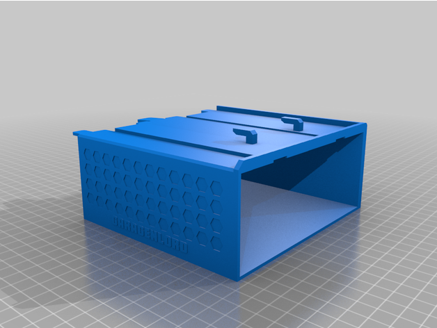 BMW e36 cd support compartiment gl édition roshugo 3D print model - Mito3D