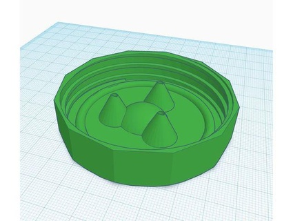 fruit fly catcher mason jar nerf herder 3d print model - Mito3D