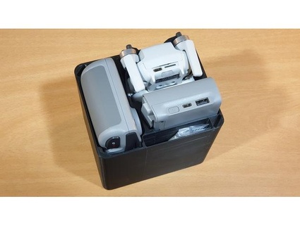 dji mini 2 Voyage boîte chargeur asile 3d print model - Mito3D