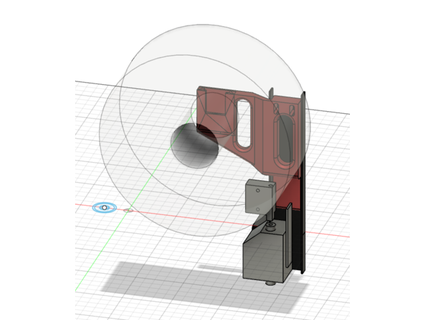 flsun sr side filament holder costasv 3d print model - Mito3D