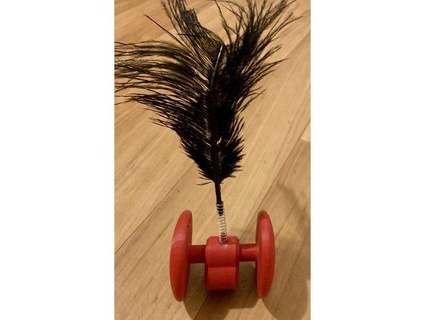 rolling feather cat toy jackthornborrow 3d print model - Mito3D