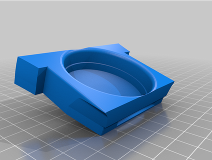 mandalorian helmet speaker mount mattthegamer 3d print model - Mito3D