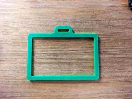 badge holder erickpaulino 3d print model - Mito3D