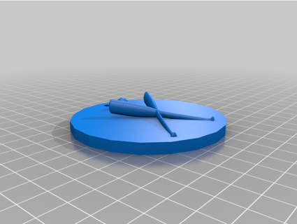 baseball keychain simple v10 d0dgechallengerz 3d print model - Mito3D