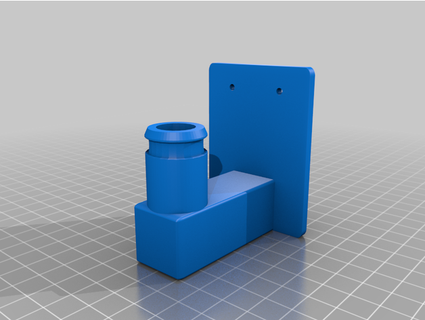 dillon powder measure wall mount ballisticexpansion 3d print model - Mito3D