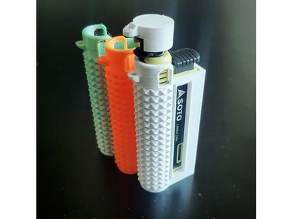 soto slide gas torch case dusdlgh  3d print model - Mito3D