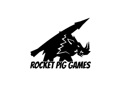roket domuz oyunlar logo duvar Sanat axol0tl 3d print model - Mito3D