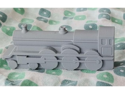 Hogwarts esprimere locomotiva treno semplificato lparenteau 3d print model - Mito3D