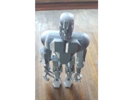 terminador robot impresión sitio articulado cyborg 3ojos 3d print model - Mito3D