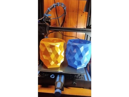 vaso fioriera vasemode 3ojos 3d print model - Mito3D