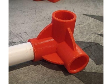 customizable elbow joining pvc pipe azizmakesmess 3d print model - Mito3D