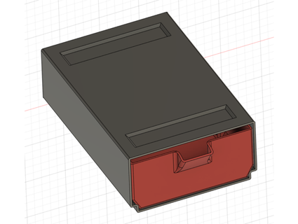 flexible storage system drawers rincewind76 3d print model - Mito3D