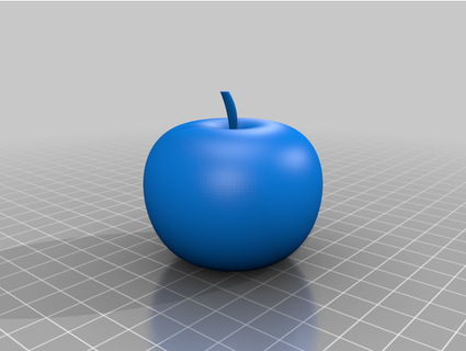 kırmızı elma model forvet 3d print model - Mito3D