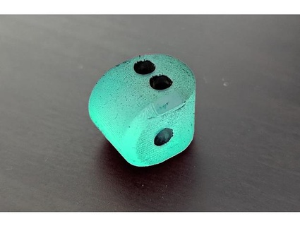 d4 dice pips 2-sided srsly julius3e8 3d print model - Mito3D
