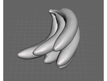 bunch bananas zatamite 3d print model - Mito3D