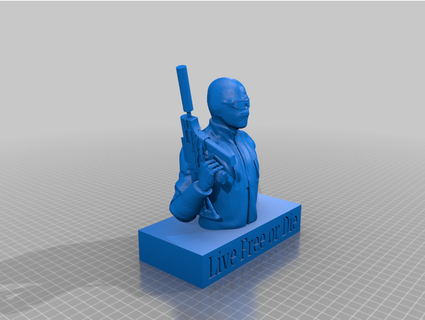 jstark memoriale statua remixare lexg3 3d print model - Mito3D