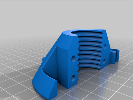 fast release spool nut remixed support bobine roulements clumpton 3d print model - Mito3D