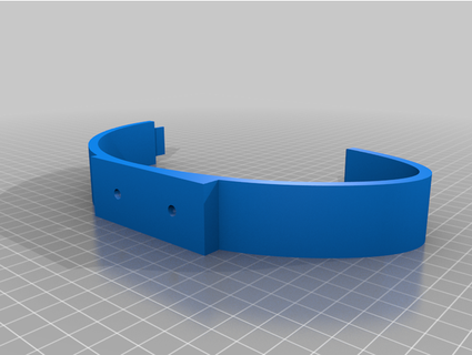 headphone wall mount extra support johnsimons 3d print model - Mito3D