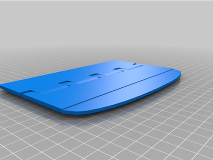 aquarium lid hinge loopzoop 3d print model - Mito3D