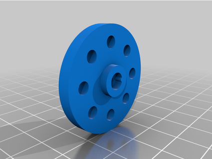 mylittlerobot wheel coupling crtclwizard 3d print model - Mito3D