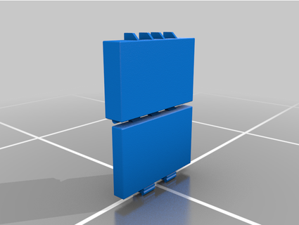 impressão colocar articulado trancado caixa homem 3d print model - Mito3D