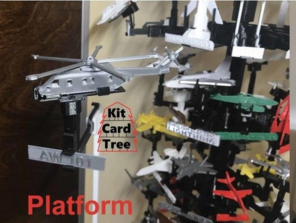 kit card tree platform agustawestland aw101 serdan21 alwaystinkering 3d print model - Mito3D