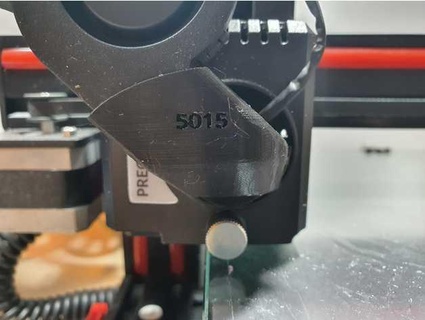 adaptador ventilador 5015 magna2 Hotend estoque geuvenier 3d print model - Mito3D