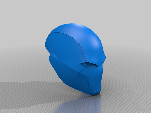 red hood helmet - small printer cameron mon 3D print model - Mito3D