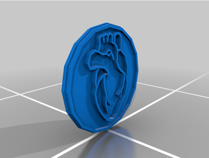 heart token oreomac 3d print model - Mito3D