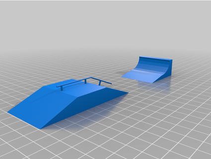 mini patin parc technologie plate forme papajib 3d print model - Mito3D