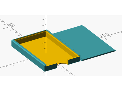 Nota índice tarjeta caja totalmenteronja 3d print model - Mito3D