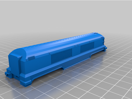 snowpiercer docking car suprs8n  3d print model - Mito3D