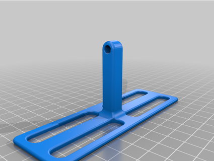 minimal raspberry pi 7 inch touch lcd stand chuckreis 3d print model - Mito3D