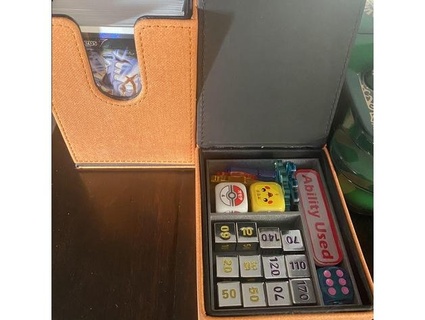 pokemon tcg gem deck box tray mtg hotextruder 3d print model - Mito3D