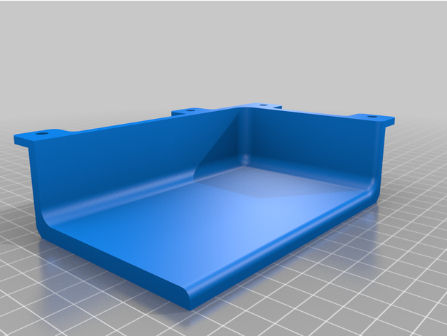 caliper holder - under-desk mount undermount bradleymakesthings  3D print model - Mito3D