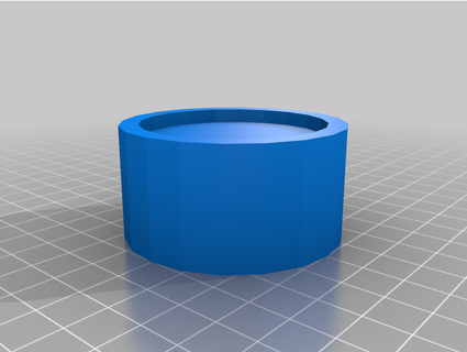 desk riser block circular teknity3d 3d print model - Mito3D