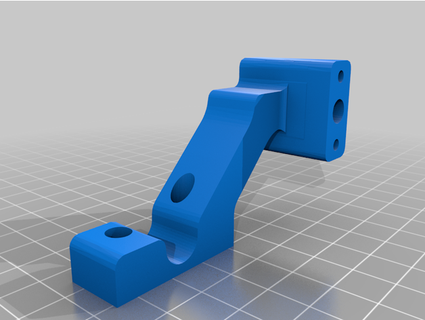 two trees bluer bl touch mount bymalicious 3d print model - Mito3D