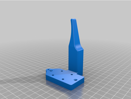 mgn12 calor insertar herramienta plato papá oso 3d print model - Mito3D