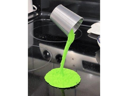 floating slime bucket joemag 3d print model - Mito3D