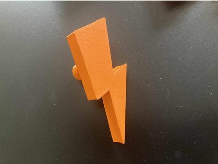 zickig Sternenstaub Tür Knopf lebkuchen 3d print model - Mito3D