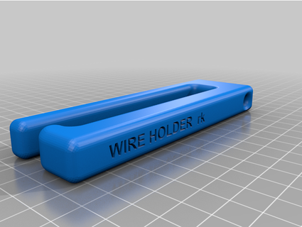 table wire holder thingversethingy 3d print model - Mito3D