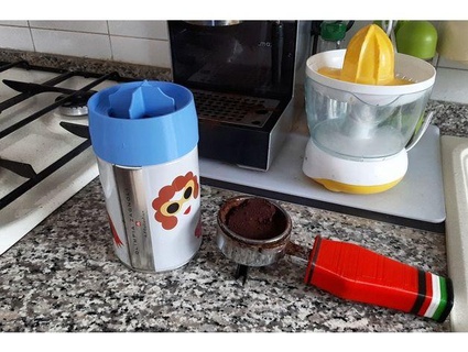 cleaner espresso coffee filter - pulisci fondi del caff mbellucci 3d print model - Mito3D