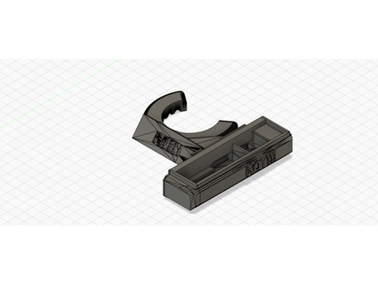 side mount blower duct Timmey 3d print model - Mito3D