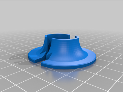 pipe cover 15mm horst w 3d print model - Mito3D