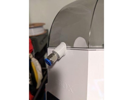 filament séchoir boîte pneumatique pousser forme adaptateur tel0ss 3d print model - Mito3D