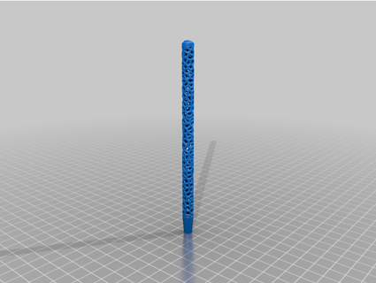 Voronoi bic caneta Ébola 3d print model - Mito3D